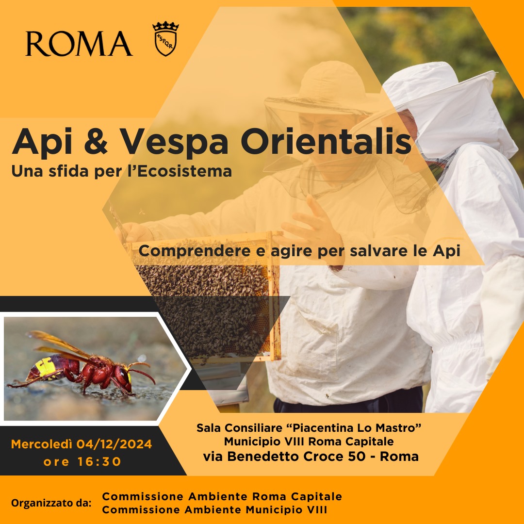 Conferenza Api e Vespa orientalis – 4 dicembre